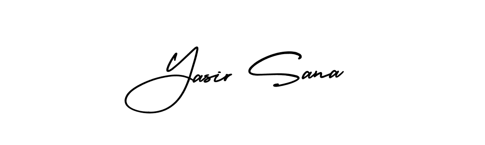Check out images of Autograph of Yasir Sana name. Actor Yasir Sana Signature Style. AmerikaSignatureDemo-Regular is a professional sign style online. Yasir Sana signature style 3 images and pictures png