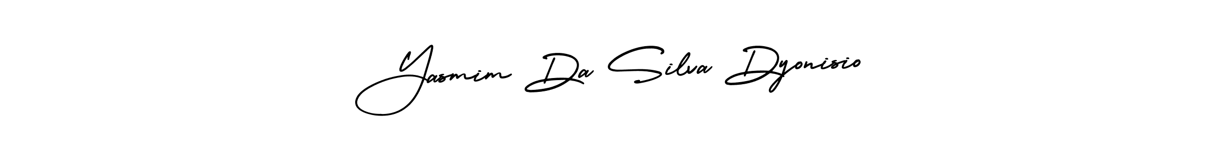 You can use this online signature creator to create a handwritten signature for the name Yasmim Da Silva Dyonisio. This is the best online autograph maker. Yasmim Da Silva Dyonisio signature style 3 images and pictures png