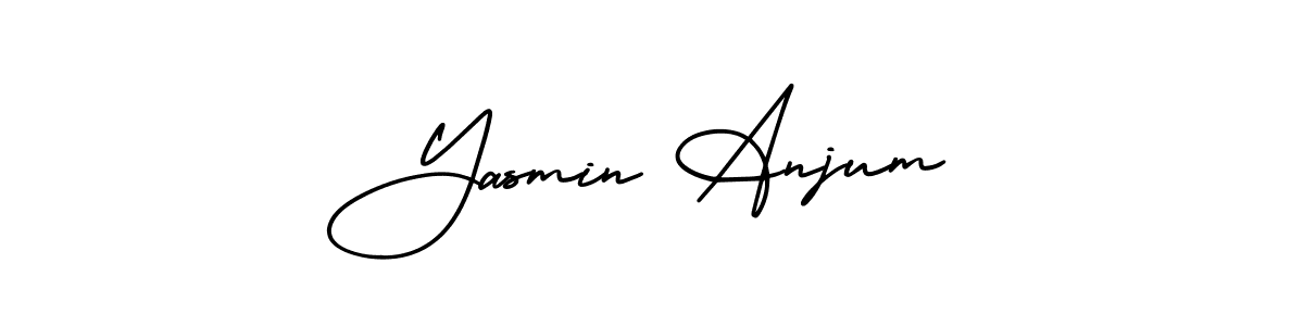 Check out images of Autograph of Yasmin Anjum name. Actor Yasmin Anjum Signature Style. AmerikaSignatureDemo-Regular is a professional sign style online. Yasmin Anjum signature style 3 images and pictures png