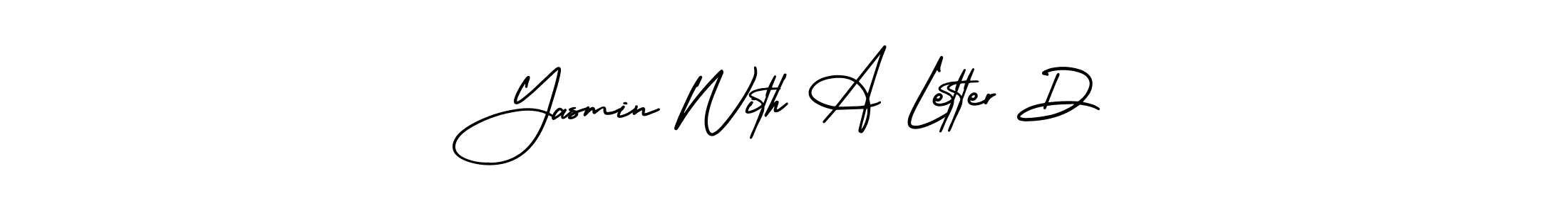Make a short Yasmin With A Letter D signature style. Manage your documents anywhere anytime using AmerikaSignatureDemo-Regular. Create and add eSignatures, submit forms, share and send files easily. Yasmin With A Letter D signature style 3 images and pictures png