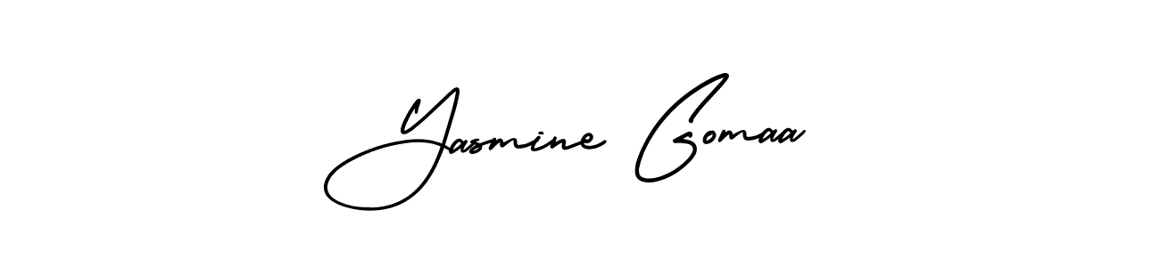 Once you've used our free online signature maker to create your best signature AmerikaSignatureDemo-Regular style, it's time to enjoy all of the benefits that Yasmine Gomaa name signing documents. Yasmine Gomaa signature style 3 images and pictures png