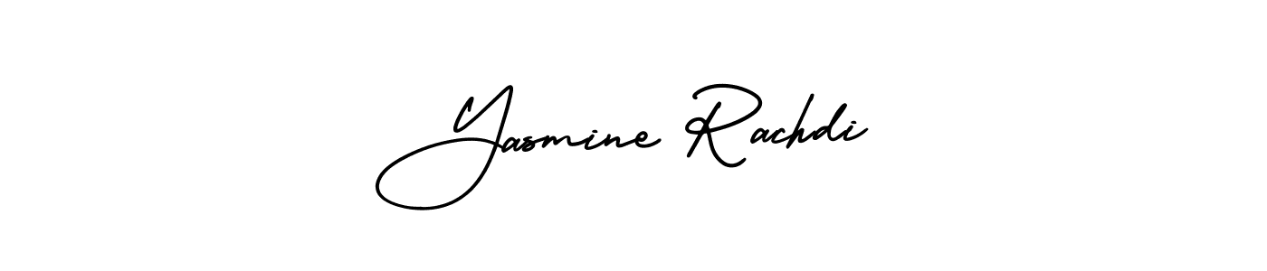 if you are searching for the best signature style for your name Yasmine Rachdi. so please give up your signature search. here we have designed multiple signature styles  using AmerikaSignatureDemo-Regular. Yasmine Rachdi signature style 3 images and pictures png