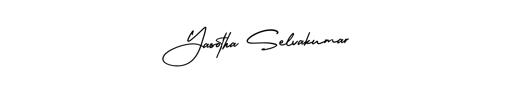 Also You can easily find your signature by using the search form. We will create Yasotha Selvakumar name handwritten signature images for you free of cost using AmerikaSignatureDemo-Regular sign style. Yasotha Selvakumar signature style 3 images and pictures png