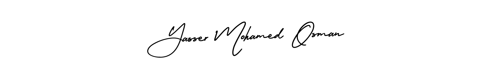 Also we have Yasser Mohamed Osman name is the best signature style. Create professional handwritten signature collection using AmerikaSignatureDemo-Regular autograph style. Yasser Mohamed Osman signature style 3 images and pictures png