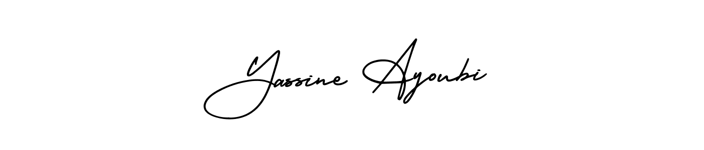 Similarly AmerikaSignatureDemo-Regular is the best handwritten signature design. Signature creator online .You can use it as an online autograph creator for name Yassine Ayoubi. Yassine Ayoubi signature style 3 images and pictures png