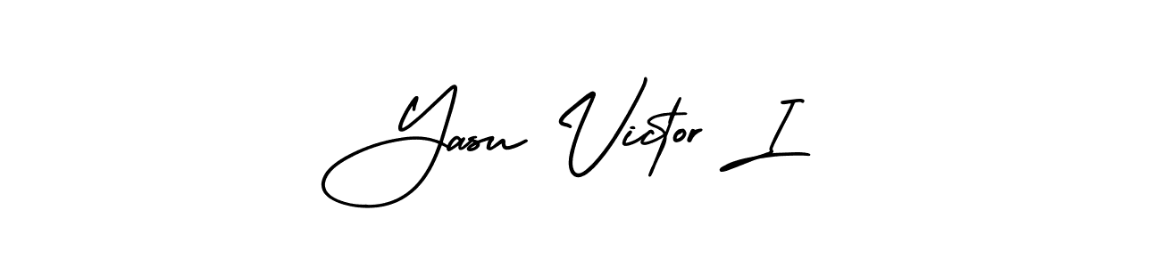 Best and Professional Signature Style for Yasu Victor I. AmerikaSignatureDemo-Regular Best Signature Style Collection. Yasu Victor I signature style 3 images and pictures png