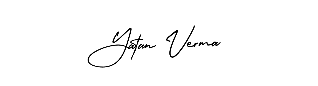 if you are searching for the best signature style for your name Yatan Verma. so please give up your signature search. here we have designed multiple signature styles  using AmerikaSignatureDemo-Regular. Yatan Verma signature style 3 images and pictures png