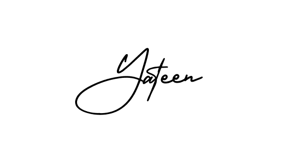 Also we have Yateen name is the best signature style. Create professional handwritten signature collection using AmerikaSignatureDemo-Regular autograph style. Yateen signature style 3 images and pictures png