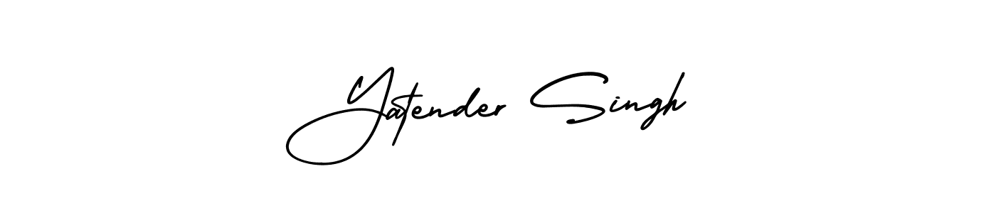 Use a signature maker to create a handwritten signature online. With this signature software, you can design (AmerikaSignatureDemo-Regular) your own signature for name Yatender Singh. Yatender Singh signature style 3 images and pictures png