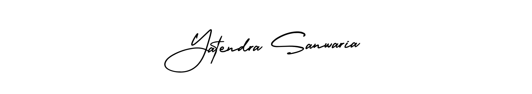How to make Yatendra Sanwaria signature? AmerikaSignatureDemo-Regular is a professional autograph style. Create handwritten signature for Yatendra Sanwaria name. Yatendra Sanwaria signature style 3 images and pictures png