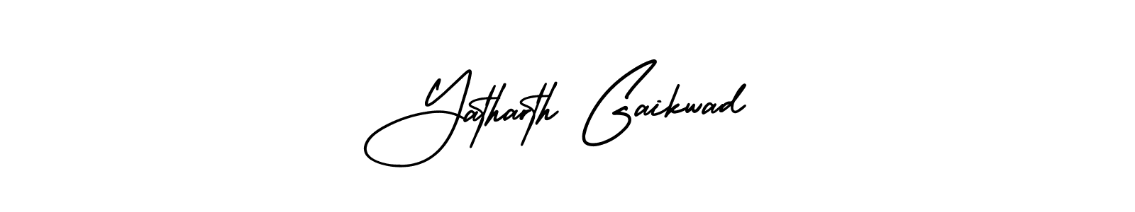 if you are searching for the best signature style for your name Yatharth Gaikwad. so please give up your signature search. here we have designed multiple signature styles  using AmerikaSignatureDemo-Regular. Yatharth Gaikwad signature style 3 images and pictures png