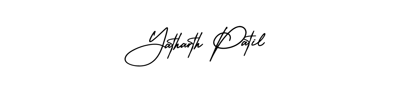 if you are searching for the best signature style for your name Yatharth Patil. so please give up your signature search. here we have designed multiple signature styles  using AmerikaSignatureDemo-Regular. Yatharth Patil signature style 3 images and pictures png