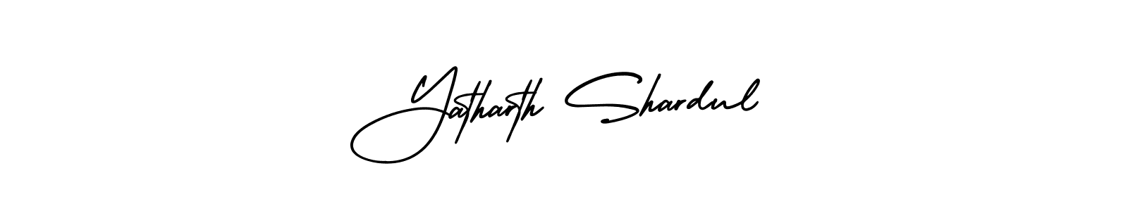 if you are searching for the best signature style for your name Yatharth Shardul. so please give up your signature search. here we have designed multiple signature styles  using AmerikaSignatureDemo-Regular. Yatharth Shardul signature style 3 images and pictures png