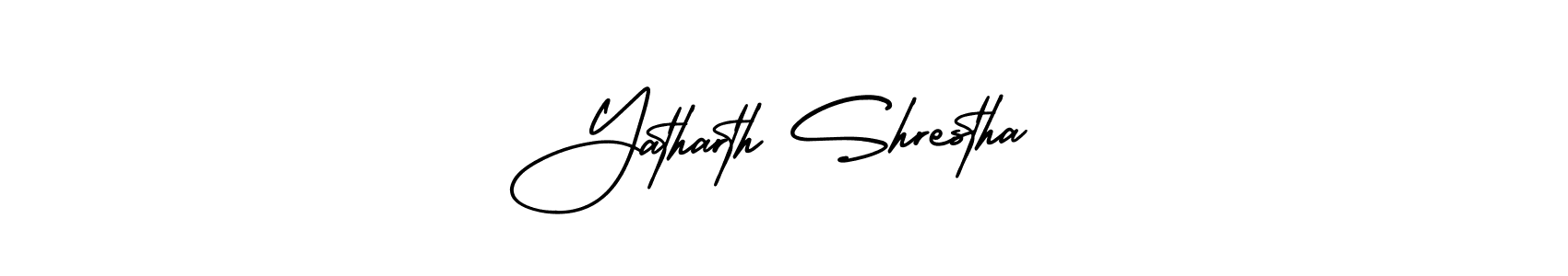 Also we have Yatharth Shrestha name is the best signature style. Create professional handwritten signature collection using AmerikaSignatureDemo-Regular autograph style. Yatharth Shrestha signature style 3 images and pictures png