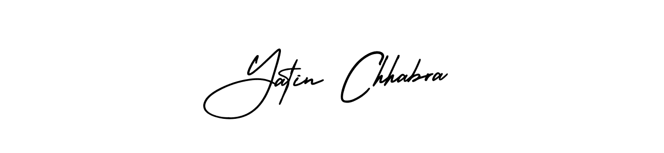 Design your own signature with our free online signature maker. With this signature software, you can create a handwritten (AmerikaSignatureDemo-Regular) signature for name Yatin Chhabra. Yatin Chhabra signature style 3 images and pictures png