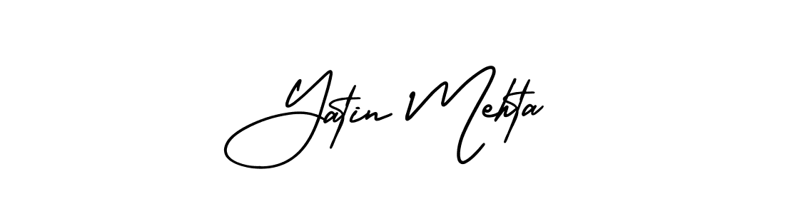 Make a short Yatin Mehta signature style. Manage your documents anywhere anytime using AmerikaSignatureDemo-Regular. Create and add eSignatures, submit forms, share and send files easily. Yatin Mehta signature style 3 images and pictures png