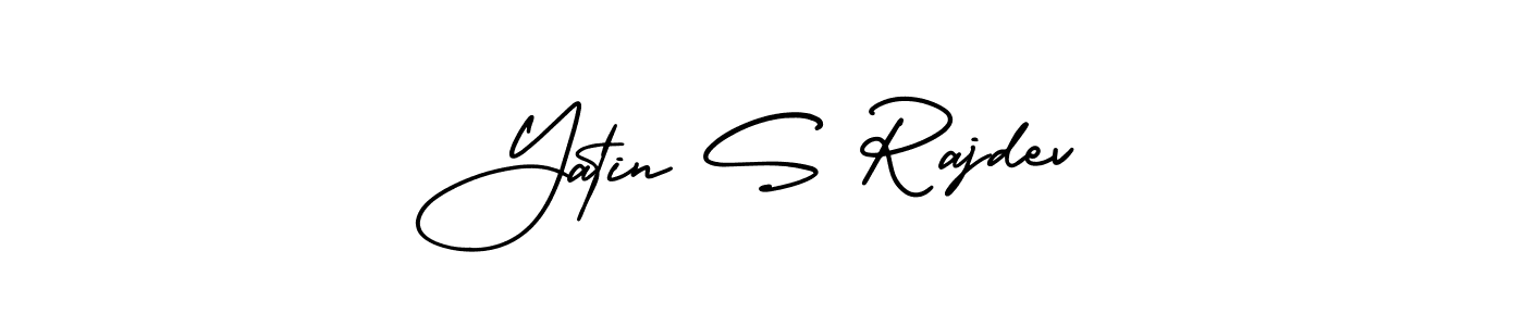 AmerikaSignatureDemo-Regular is a professional signature style that is perfect for those who want to add a touch of class to their signature. It is also a great choice for those who want to make their signature more unique. Get Yatin S Rajdev name to fancy signature for free. Yatin S Rajdev signature style 3 images and pictures png
