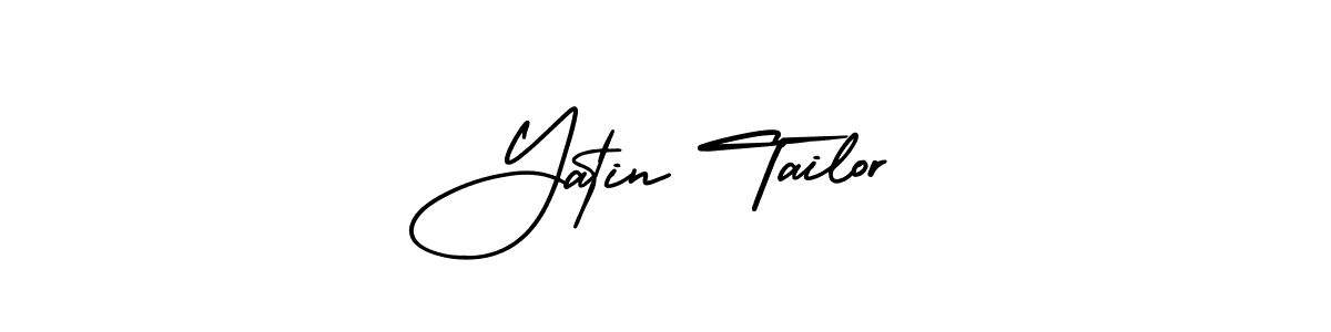 This is the best signature style for the Yatin Tailor name. Also you like these signature font (AmerikaSignatureDemo-Regular). Mix name signature. Yatin Tailor signature style 3 images and pictures png