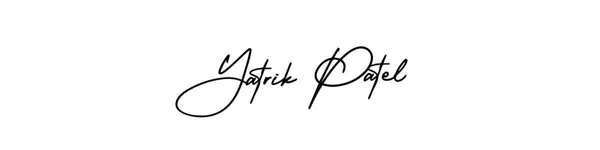 Check out images of Autograph of Yatrik Patel name. Actor Yatrik Patel Signature Style. AmerikaSignatureDemo-Regular is a professional sign style online. Yatrik Patel signature style 3 images and pictures png