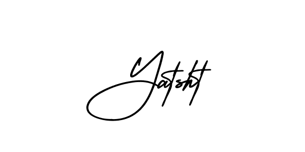 It looks lik you need a new signature style for name Yatsht. Design unique handwritten (AmerikaSignatureDemo-Regular) signature with our free signature maker in just a few clicks. Yatsht signature style 3 images and pictures png