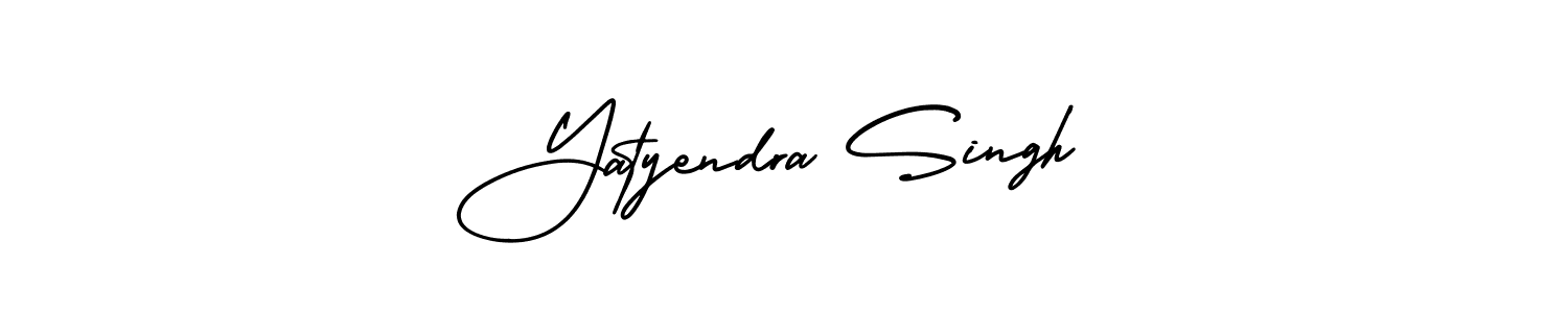 This is the best signature style for the Yatyendra Singh name. Also you like these signature font (AmerikaSignatureDemo-Regular). Mix name signature. Yatyendra Singh signature style 3 images and pictures png