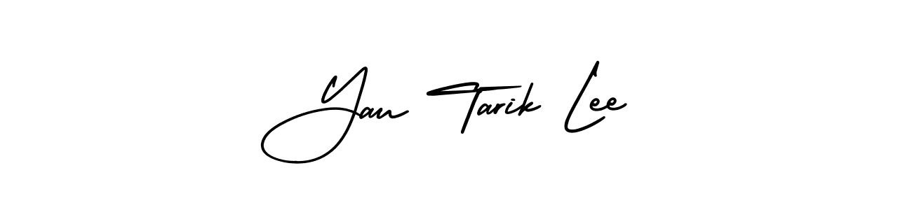 Check out images of Autograph of Yau Tarik Lee name. Actor Yau Tarik Lee Signature Style. AmerikaSignatureDemo-Regular is a professional sign style online. Yau Tarik Lee signature style 3 images and pictures png