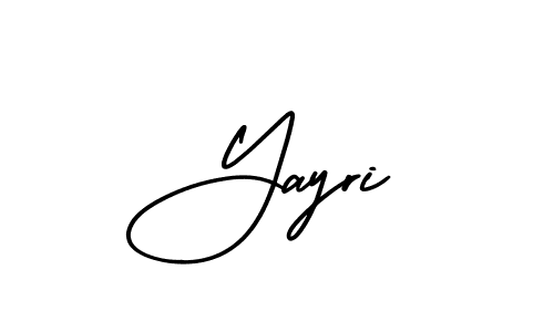 How to Draw Yayri signature style? AmerikaSignatureDemo-Regular is a latest design signature styles for name Yayri. Yayri signature style 3 images and pictures png