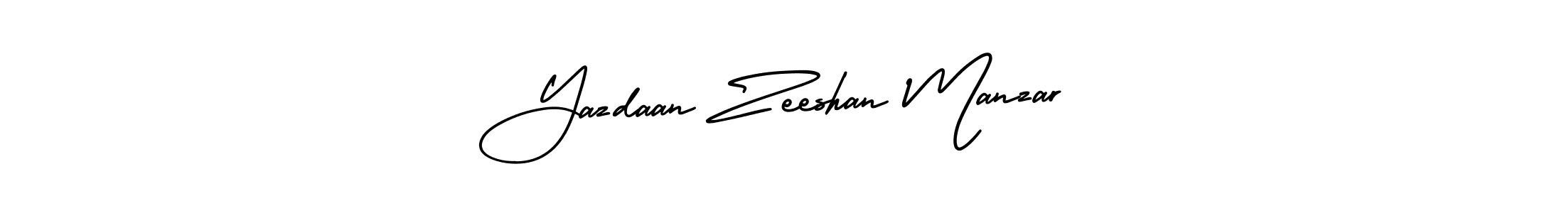 Also we have Yazdaan Zeeshan Manzar name is the best signature style. Create professional handwritten signature collection using AmerikaSignatureDemo-Regular autograph style. Yazdaan Zeeshan Manzar signature style 3 images and pictures png