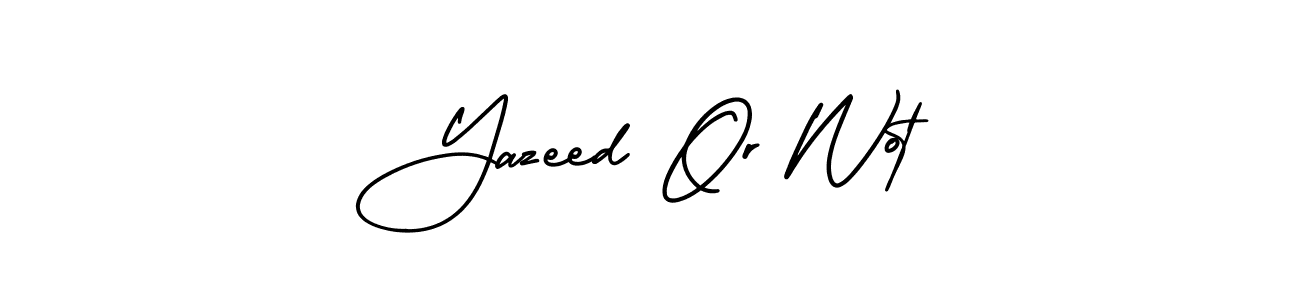 How to make Yazeed Or Wot signature? AmerikaSignatureDemo-Regular is a professional autograph style. Create handwritten signature for Yazeed Or Wot name. Yazeed Or Wot signature style 3 images and pictures png