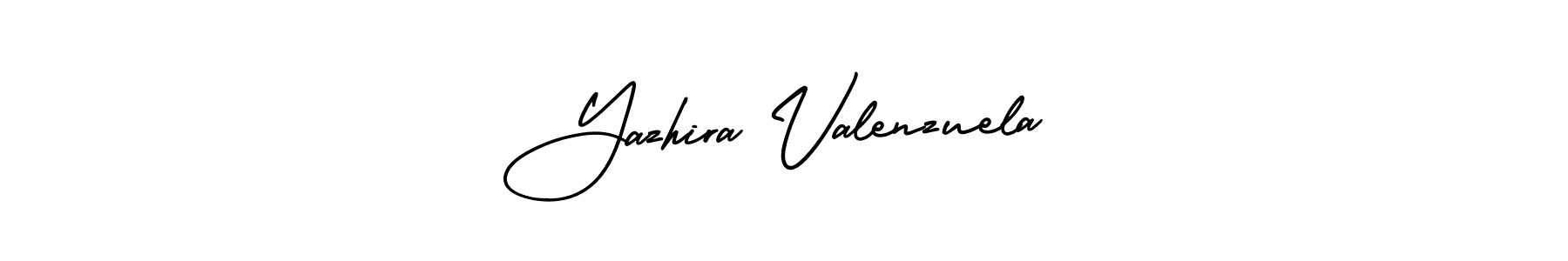 Also we have Yazhira Valenzuela name is the best signature style. Create professional handwritten signature collection using AmerikaSignatureDemo-Regular autograph style. Yazhira Valenzuela signature style 3 images and pictures png