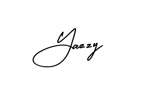 It looks lik you need a new signature style for name Yazzy. Design unique handwritten (AmerikaSignatureDemo-Regular) signature with our free signature maker in just a few clicks. Yazzy signature style 3 images and pictures png