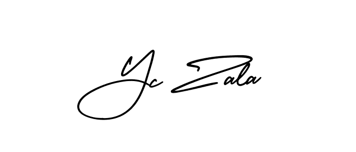 Check out images of Autograph of Yc Zala name. Actor Yc Zala Signature Style. AmerikaSignatureDemo-Regular is a professional sign style online. Yc Zala signature style 3 images and pictures png