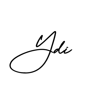 Make a beautiful signature design for name Ydi. Use this online signature maker to create a handwritten signature for free. Ydi signature style 3 images and pictures png