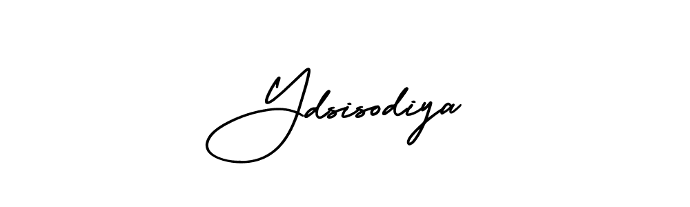 Create a beautiful signature design for name Ydsisodiya. With this signature (AmerikaSignatureDemo-Regular) fonts, you can make a handwritten signature for free. Ydsisodiya signature style 3 images and pictures png