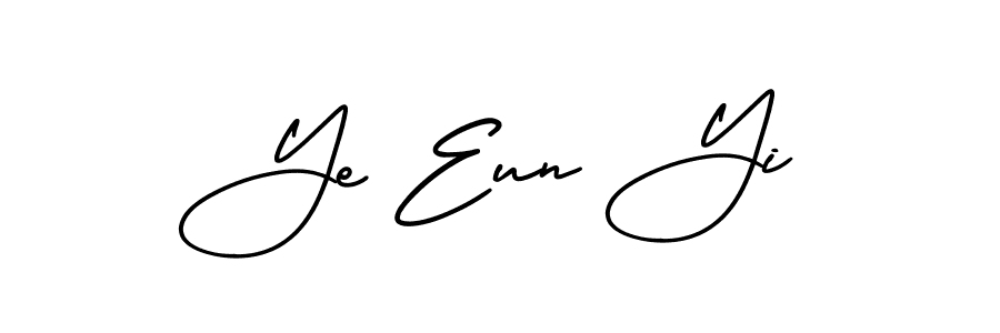 How to Draw Ye Eun Yi signature style? AmerikaSignatureDemo-Regular is a latest design signature styles for name Ye Eun Yi. Ye Eun Yi signature style 3 images and pictures png