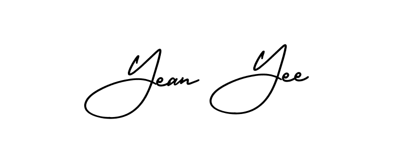 AmerikaSignatureDemo-Regular is a professional signature style that is perfect for those who want to add a touch of class to their signature. It is also a great choice for those who want to make their signature more unique. Get Yean Yee name to fancy signature for free. Yean Yee signature style 3 images and pictures png