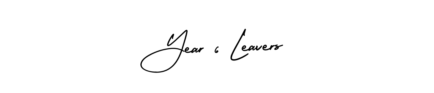 You should practise on your own different ways (AmerikaSignatureDemo-Regular) to write your name (Year 6 Leavers) in signature. don't let someone else do it for you. Year 6 Leavers signature style 3 images and pictures png