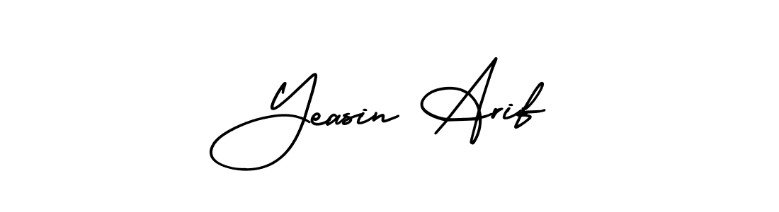 How to Draw Yeasin Arif signature style? AmerikaSignatureDemo-Regular is a latest design signature styles for name Yeasin Arif. Yeasin Arif signature style 3 images and pictures png
