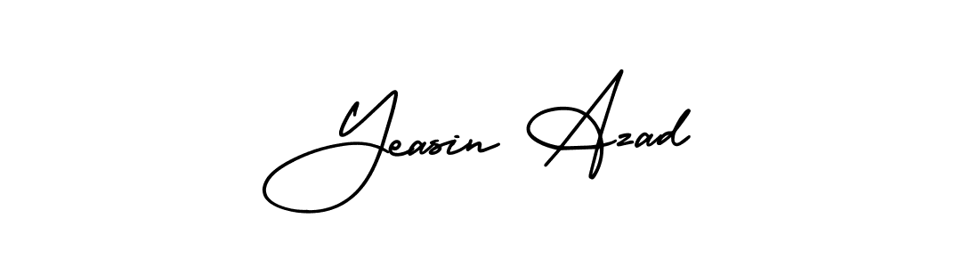 Once you've used our free online signature maker to create your best signature AmerikaSignatureDemo-Regular style, it's time to enjoy all of the benefits that Yeasin Azad name signing documents. Yeasin Azad signature style 3 images and pictures png