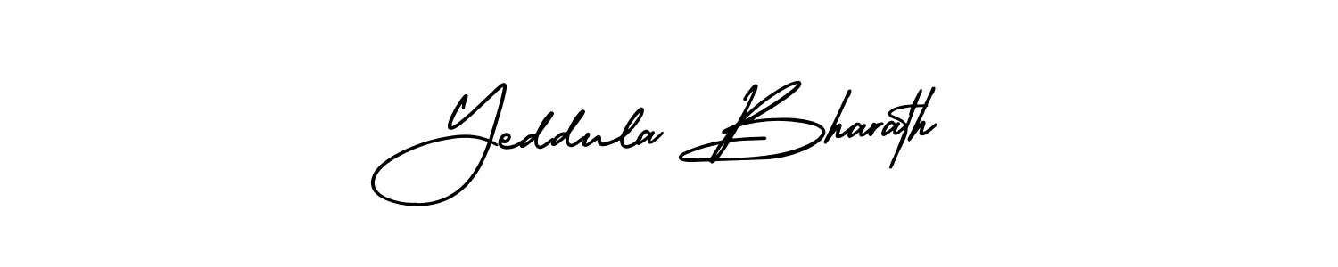 Best and Professional Signature Style for Yeddula Bharath. AmerikaSignatureDemo-Regular Best Signature Style Collection. Yeddula Bharath signature style 3 images and pictures png