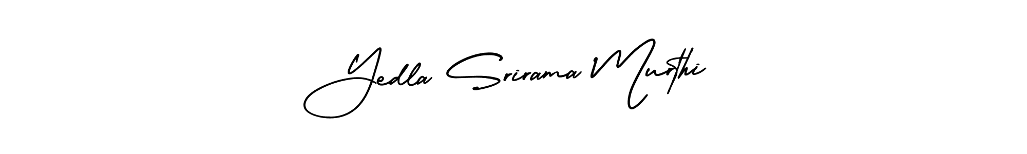 Make a beautiful signature design for name Yedla Srirama Murthi. Use this online signature maker to create a handwritten signature for free. Yedla Srirama Murthi signature style 3 images and pictures png