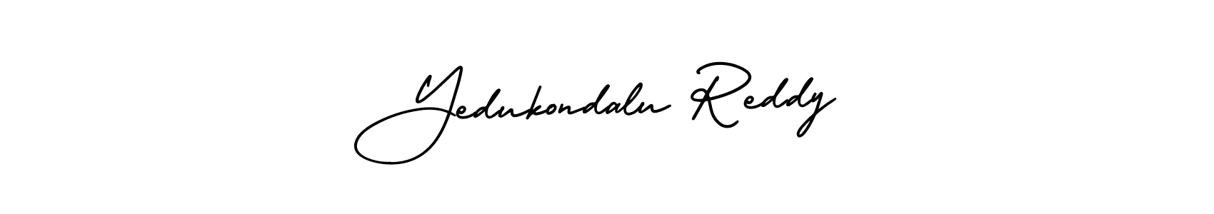 How to make Yedukondalu Reddy signature? AmerikaSignatureDemo-Regular is a professional autograph style. Create handwritten signature for Yedukondalu Reddy name. Yedukondalu Reddy signature style 3 images and pictures png