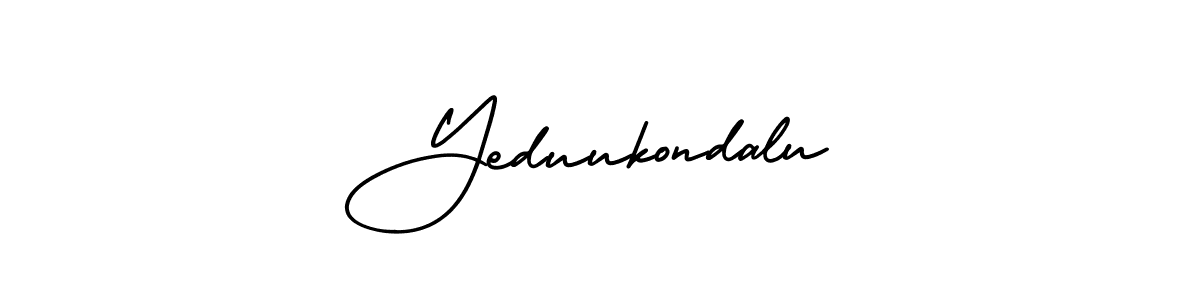 Make a beautiful signature design for name Yeduukondalu. Use this online signature maker to create a handwritten signature for free. Yeduukondalu signature style 3 images and pictures png