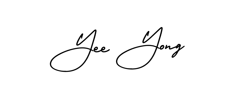 How to Draw Yee Yong signature style? AmerikaSignatureDemo-Regular is a latest design signature styles for name Yee Yong. Yee Yong signature style 3 images and pictures png