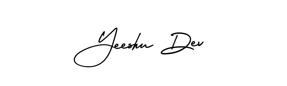 Check out images of Autograph of Yeeshu Dev name. Actor Yeeshu Dev Signature Style. AmerikaSignatureDemo-Regular is a professional sign style online. Yeeshu Dev signature style 3 images and pictures png