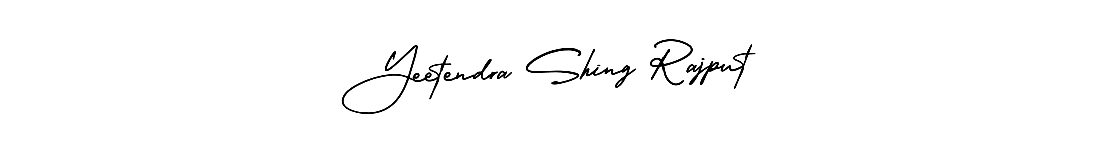 It looks lik you need a new signature style for name Yeetendra Shing Rajput. Design unique handwritten (AmerikaSignatureDemo-Regular) signature with our free signature maker in just a few clicks. Yeetendra Shing Rajput signature style 3 images and pictures png
