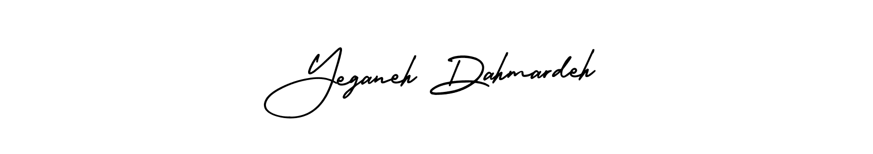 Make a beautiful signature design for name Yeganeh Dahmardeh. Use this online signature maker to create a handwritten signature for free. Yeganeh Dahmardeh signature style 3 images and pictures png