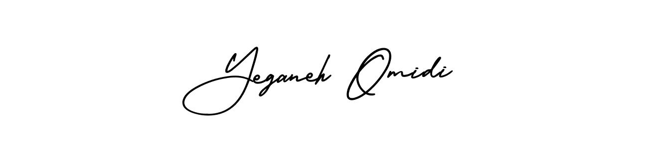 How to make Yeganeh Omidi signature? AmerikaSignatureDemo-Regular is a professional autograph style. Create handwritten signature for Yeganeh Omidi name. Yeganeh Omidi signature style 3 images and pictures png