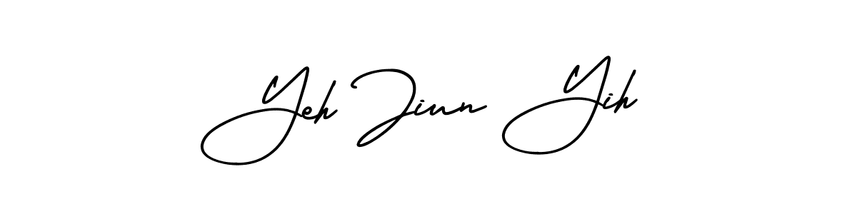 You can use this online signature creator to create a handwritten signature for the name Yeh Jiun Yih. This is the best online autograph maker. Yeh Jiun Yih signature style 3 images and pictures png