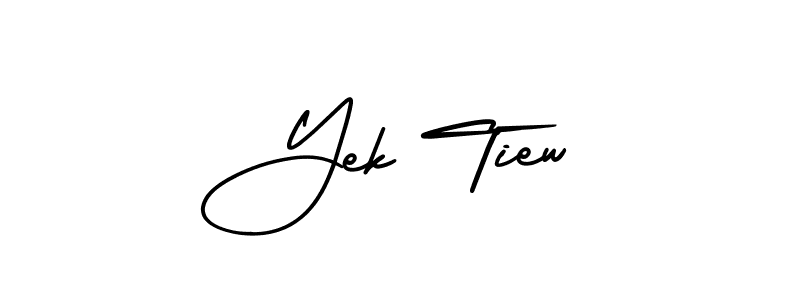 Here are the top 10 professional signature styles for the name Yek Tiew. These are the best autograph styles you can use for your name. Yek Tiew signature style 3 images and pictures png